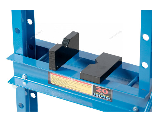 Пресс гидравлический, усилие 20 тонн, разборная рама NORDBERG N3621AL