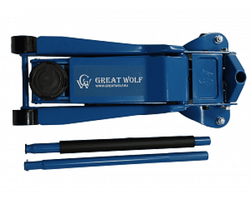 Great Wolf Домкрат подкатной низкопрофильный 3т GW-031 Great Wolf Домкрат подкатной низкопрофильный 3т GW-031
