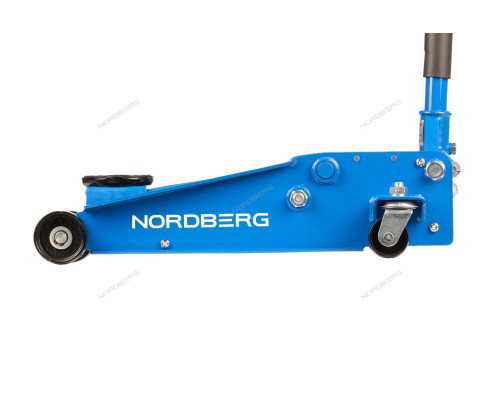 Домкрат подкатной 3 тонн 133-465мм с резиновой насадкой, быстрый подъем NORDBERG N3203 Домкрат подкатной 3 тонн 133-465мм с резиновой насадкой, быстрый подъем NORDBERG N3203