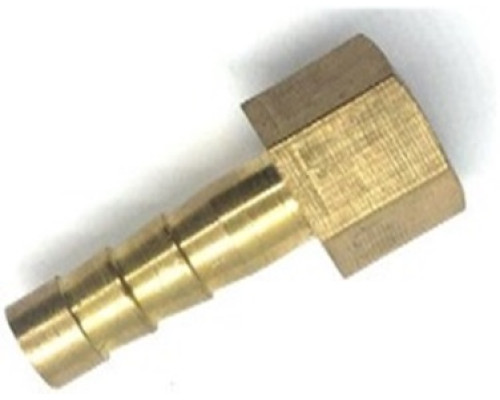 QC-000047. Штуцер внутренняя резьба 1/4 под шланг 9,5 мм