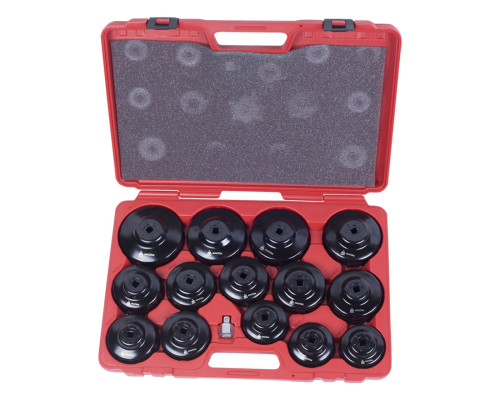 Набор съемников масляных фильтров, 15 предметов МАСТАК 103-40015C