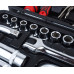 Набор инструментов 156 предметов слесарно-монтажный 1/4",1/2" в кейсе JTC-H156C-B72
