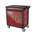 Тележка инструментальная с 1 ящиком, распашные дверцы, красная, Wellmet ТЗИ-1Pro