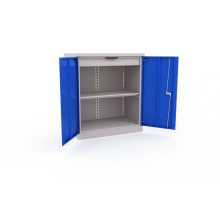 Шкаф инструментальный металлический, 1 полка, 1 ящик, 2 двери, 910х800х500 мм, ДВК ERGO 181/2 №7