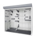 Шкаф для паркинга 1700х2150х900 мм, Werstakoff RC-1.024