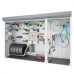 Шкаф для паркинга 1700х3100х900 мм, Werstakoff RC-2.028