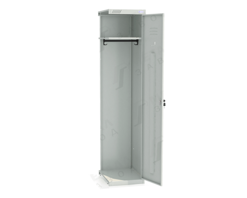 Шкаф металлический гардеробный 1850x400x500 мм, Металл Завод ШРС 11-400