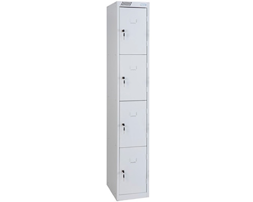 Шкаф для сумок 4 ячейки, 1850х300х500 мм, Металл Завод ШРС 14-300