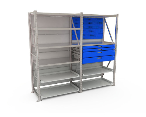 Система хранения инструментов, ДВК MODUL XL 2x2000 №3 Система хранения инструментов, ДВК MODUL XL 2x2000 №3