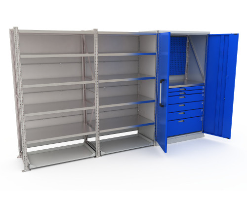 Система хранения инструментов, ДВК MODUL XL 3x2000 №4 Система хранения инструментов, ДВК MODUL XL 3x2000 №4