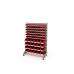 Стеллаж для пластиковых лотков односторонний, ДВК SORTEX 1500x1000x450.04