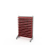 Стеллаж для пластиковых лотков односторонний, ДВК SORTEX 1500x1000x450.01