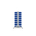 Стеллаж для пластиковых лотков двухсторонний, ДВК SORTEX 1500x1000x800.02
