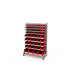 Стеллаж для пластиковых лотков односторонний, ДВК SORTEX 1500x1000x450.06