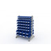 Стеллаж для пластиковых лотков двухсторонний, ДВК SORTEX 1500x1000x800.06