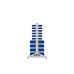 Стеллаж для пластиковых лотков двухсторонний, ДВК SORTEX 1500x1000x800.04