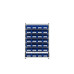 Стеллаж для пластиковых лотков двухсторонний, ДВК SORTEX 1500x1000x800.03