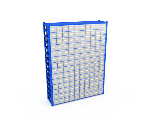 Система хранения с выдвижными ящиками, ДВК BOXES M 2000.1500.400.M140 Система хранения с выдвижными ящиками, ДВК BOXES M 2000.1500.400.M140