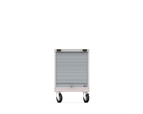 Тумба инструментальная компьютерная, с дверью-жалюзи, 790х500х541 мм, серая, IRON ДВК COMTEX 1M Тумба инструментальная компьютерная, с дверью-жалюзи, 790х500х541 мм, серая, IRON ДВК COMTEX 1M