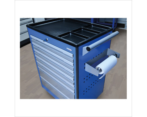 Тележка инструментальная с 5 ящиками, 950x780x490 мм, Werstakoff TNC 950.5 Тележка инструментальная с 5 ящиками, 950x780x490 мм, Werstakoff TNC 950.5