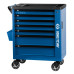 Тележка инструментальная, 7 выдвижных ящиков, "PROFESSIONAL", синяя KING TONY 87G38-7B-B