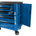 Тележка инструментальная, 7 выдвижных ящиков, "PROFESSIONAL", синяя KING TONY 87G38-7B-B