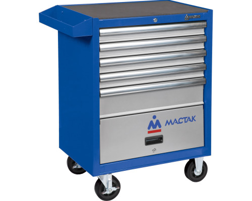 Тележка инструментальная с 5 ящиками и отсеком, Прима МАСТАК 522-05581B