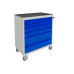 Тележка инструментальная с 5 ящиками, синяя, ПРАКТИК WDS-5