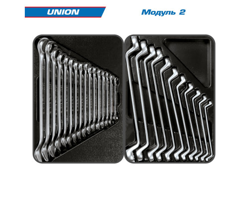 Набор инструментов 173 предмета, "UNION", в синей тележке KING TONY 9G38-000MRB