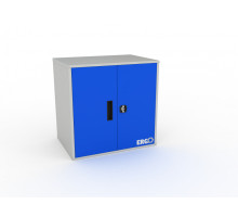 Тумба инструментальная 1024 мм, с 2 дверями, 2 полками, серая, IRON ДВК ERGO XL 01