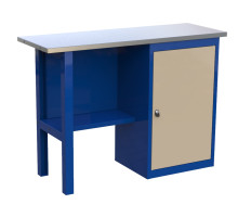 Верстак слесарный металлический однотумбовый, 1200 мм, GRANIT 12.0 Верстак слесарный металлический однотумбовый, 1200 мм, GRANIT 12.0