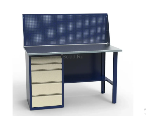 Верстак слесарный однотумбовый СВ-1Т.05.00.14_сб1